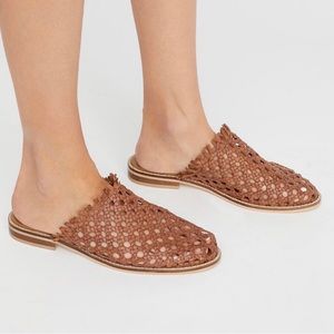 Free People Mirage Woven Mule / Slide